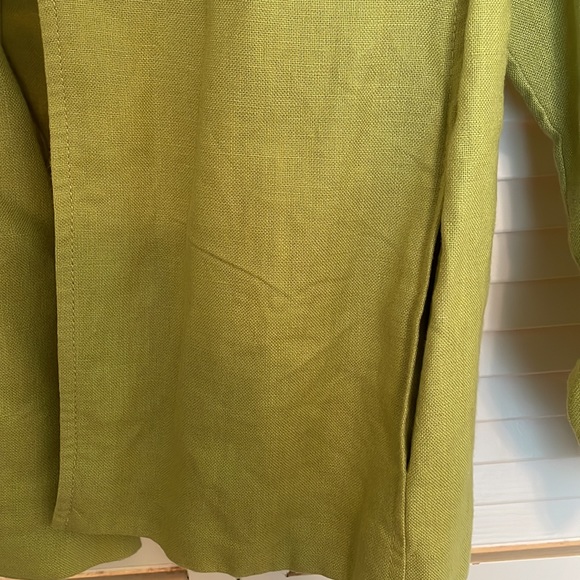 Talbots 100% linen casual jacket - Picture 3 of 5